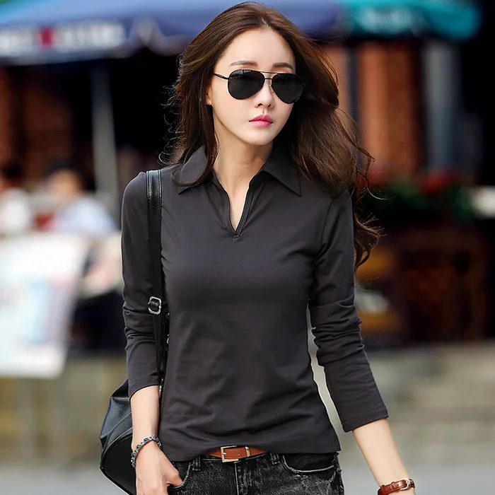 Long polo shirt womens Clearance