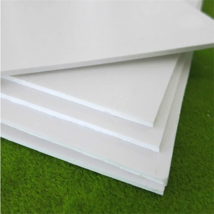 White PVC foam board Handmade Model making material plastic flat board For  DIY Building model materials 300x200mm