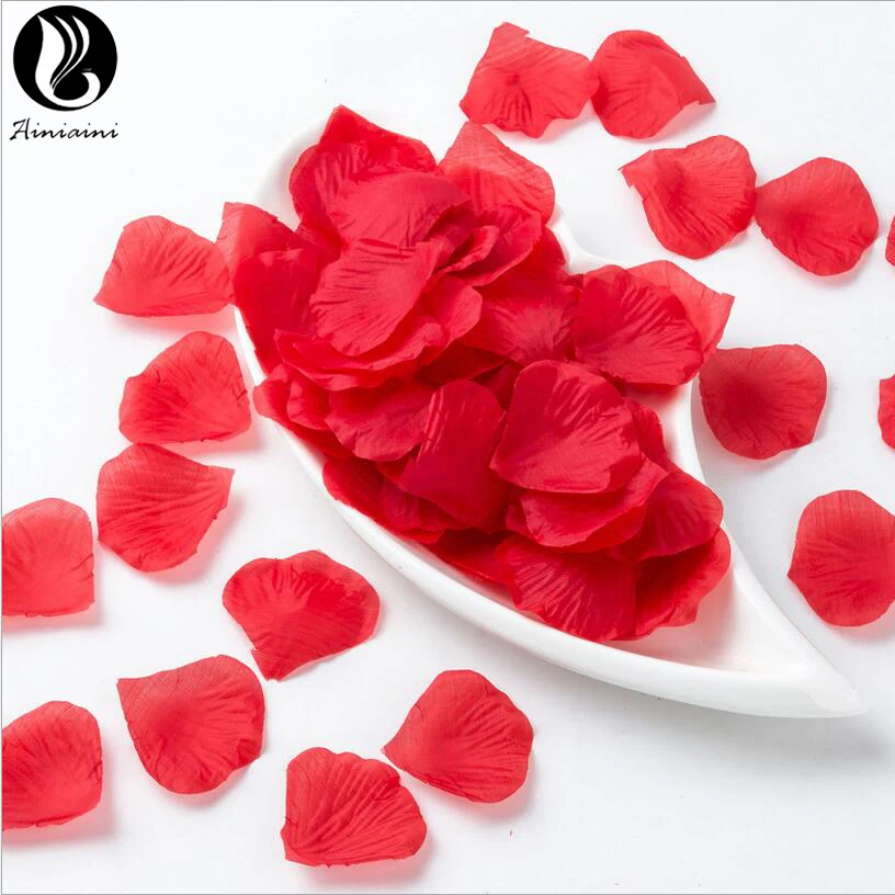 Artificial Rose Petals Colorful Romantic Wedding Anniversary