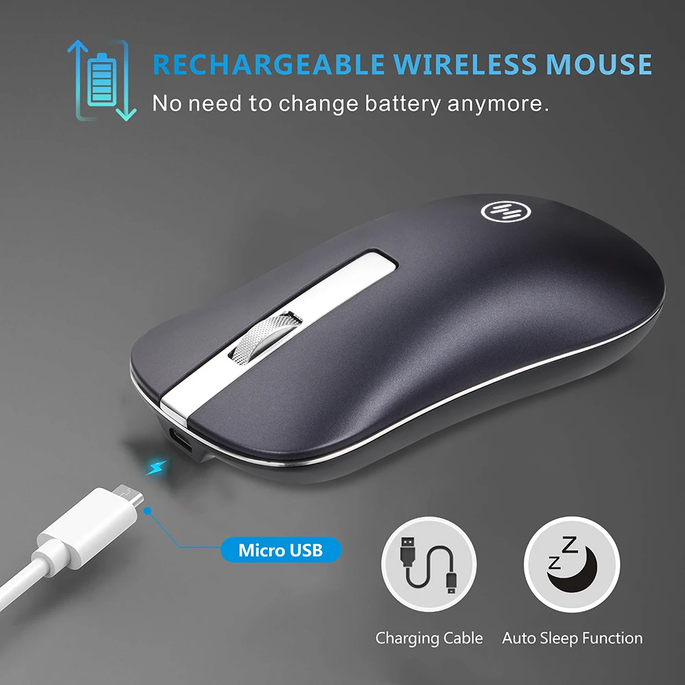 rechargeable wireless bluetooth mouse