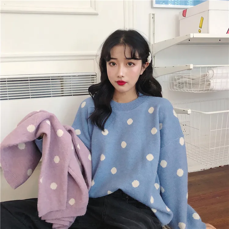 2020 Women's Sweaters Japanese Kawaii 