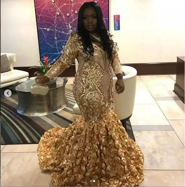 plus size mermaid prom dresses 2019