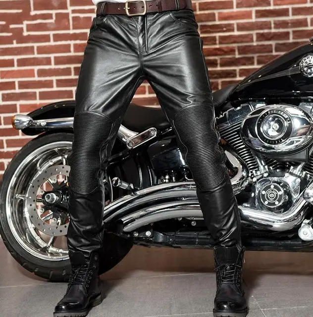 Korean Style Mens Genuine Leather Cow 