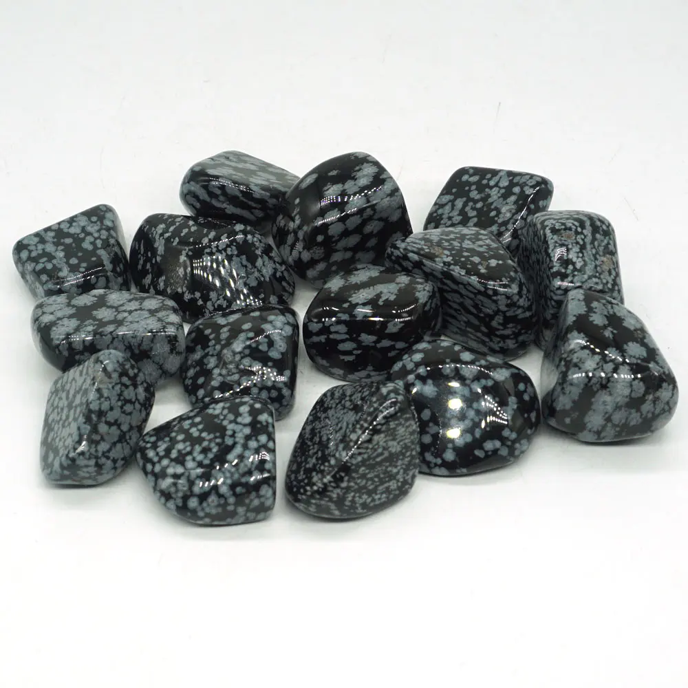 Acquistare Arredamento Per La Casa Snowflake Obsidian Stone Irregular Polished Natural Rock Quartz Chakra Healing Decor Minerals Collection