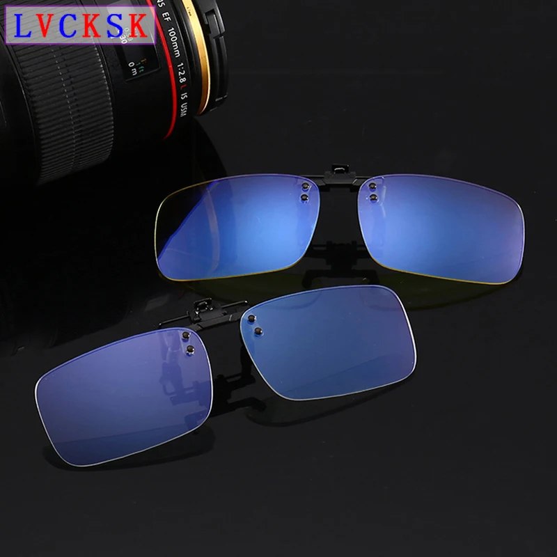 blue light blocking glasses clip ons