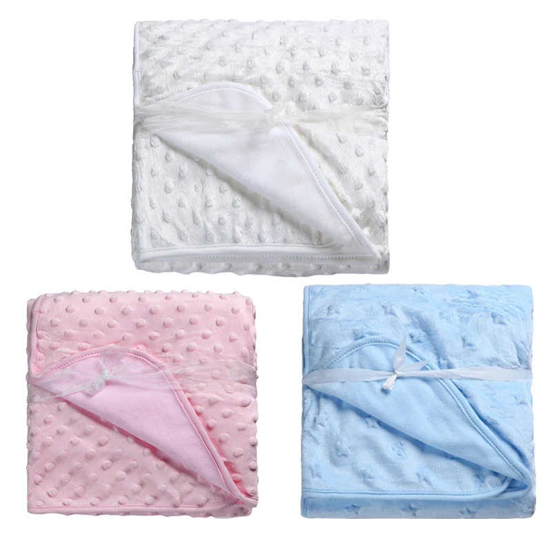 fleece receiving blanket