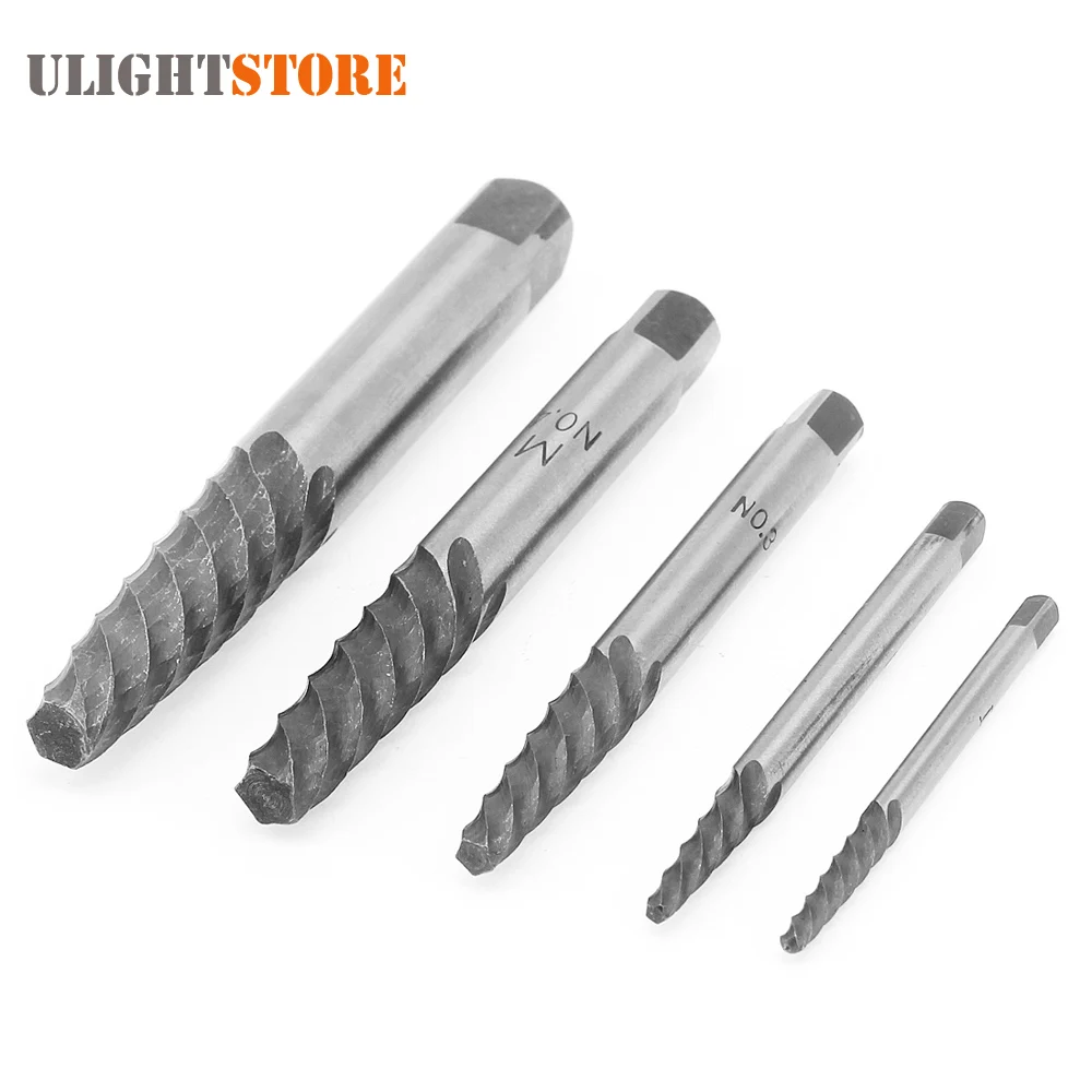 5pcs/lot Damaged Screw Extractor Drill 