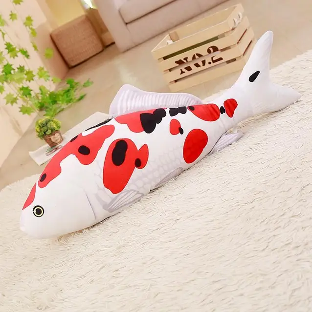 cute koi fish plush