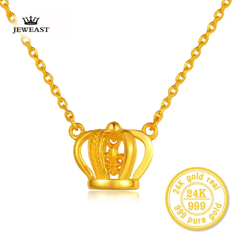 XXX BBB 24K Pure Gold Necklace Pendant 