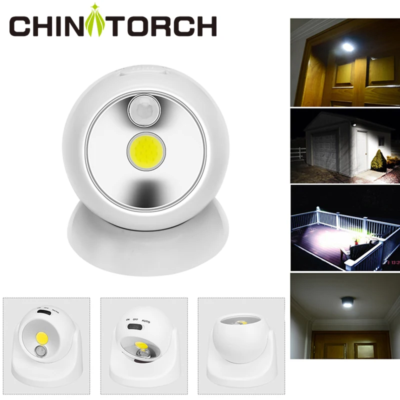 cordless motion sensor light