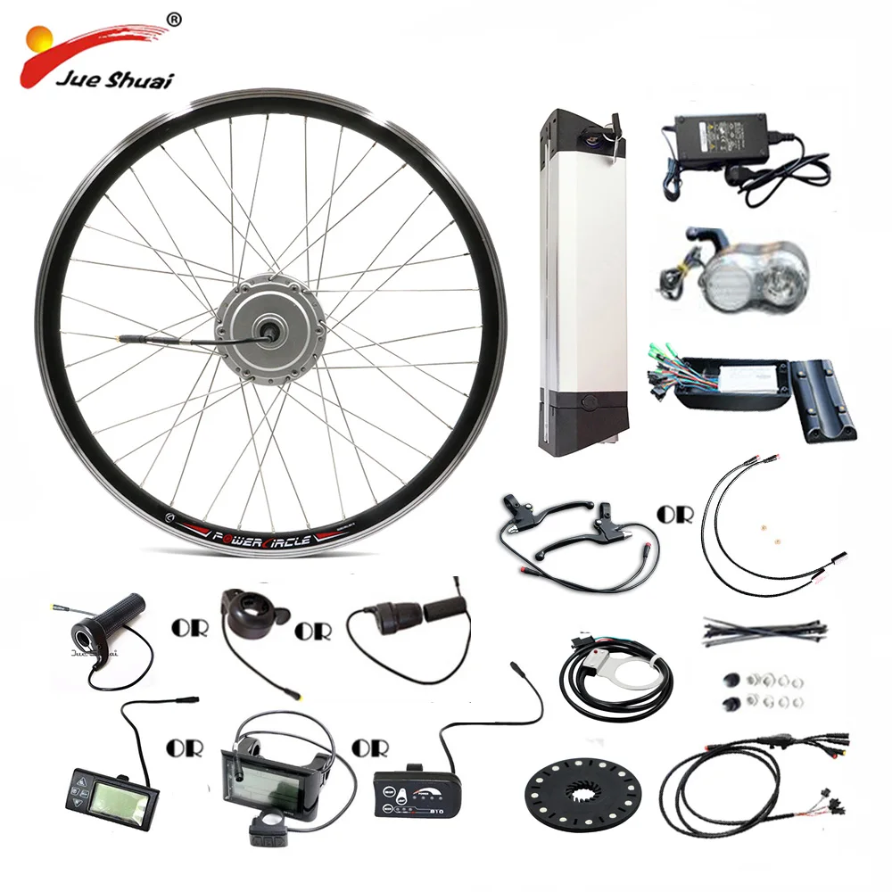 electric mountain bike conversion kit with battery