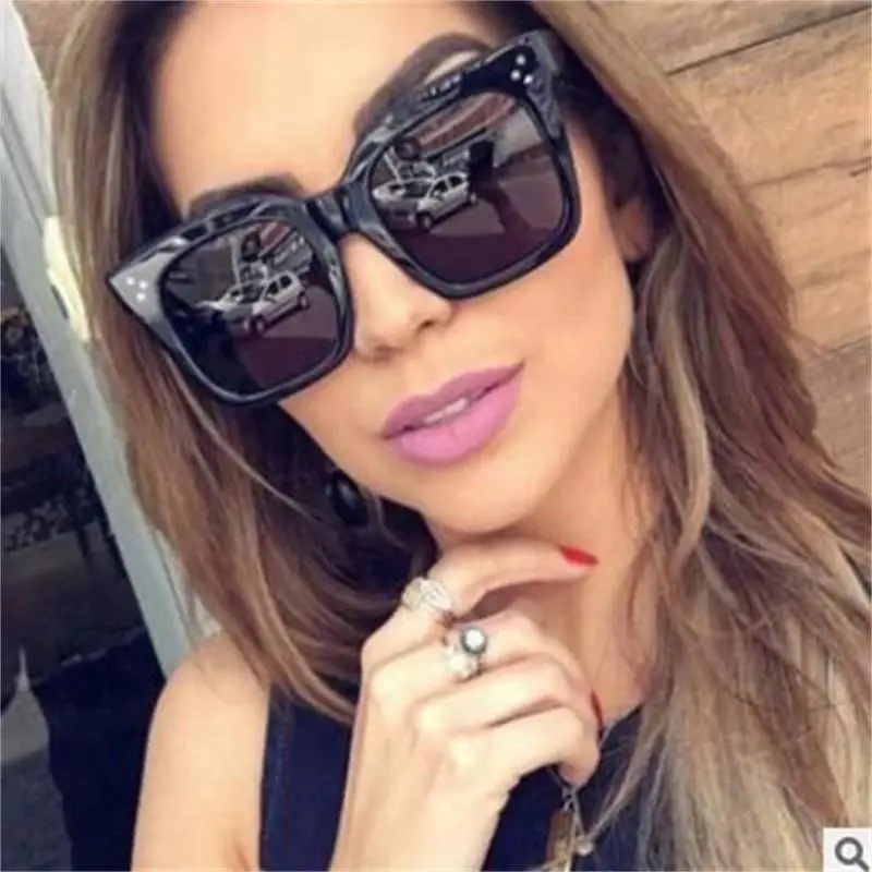 womens large square sunglasses