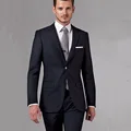 חליפות גברים עסקים שחורות חליפה בהתאמה אישית חליפות חתונה מחויטות לגברים חליפות בהתאמה אישית לטוקסידו חתן בהתאמה אישית לגברים