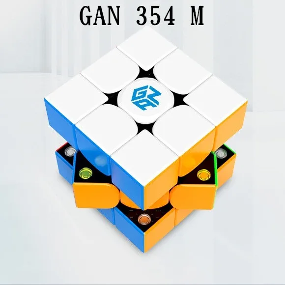 GAN Swift Block 355S 3x3 Magnetic Magic Cube 3×3 Speed Puzzle Accessories  3X3X3 Children's Toy Professional Original Cubo Magico