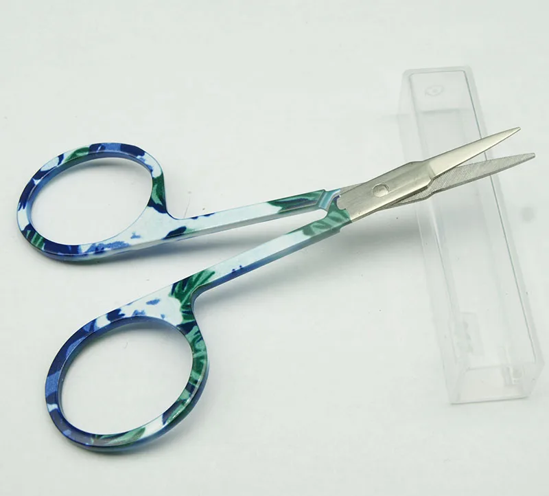 Russian Manicure Scissors Cuticle Regrowth Cut Curved Tip Nail