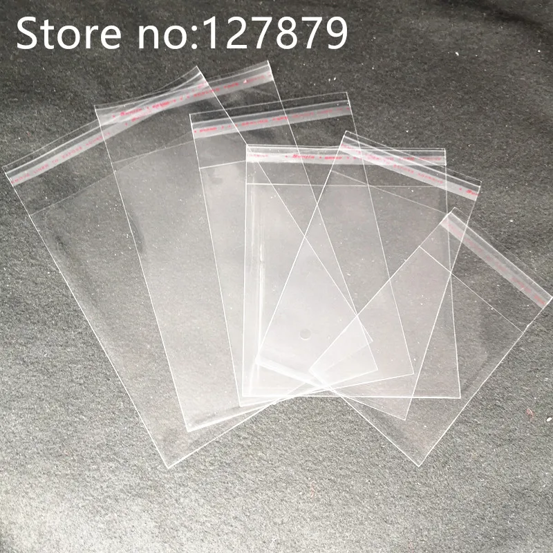 Clear Self-adhesive Cello Cellophane Bag Self Sealing Small