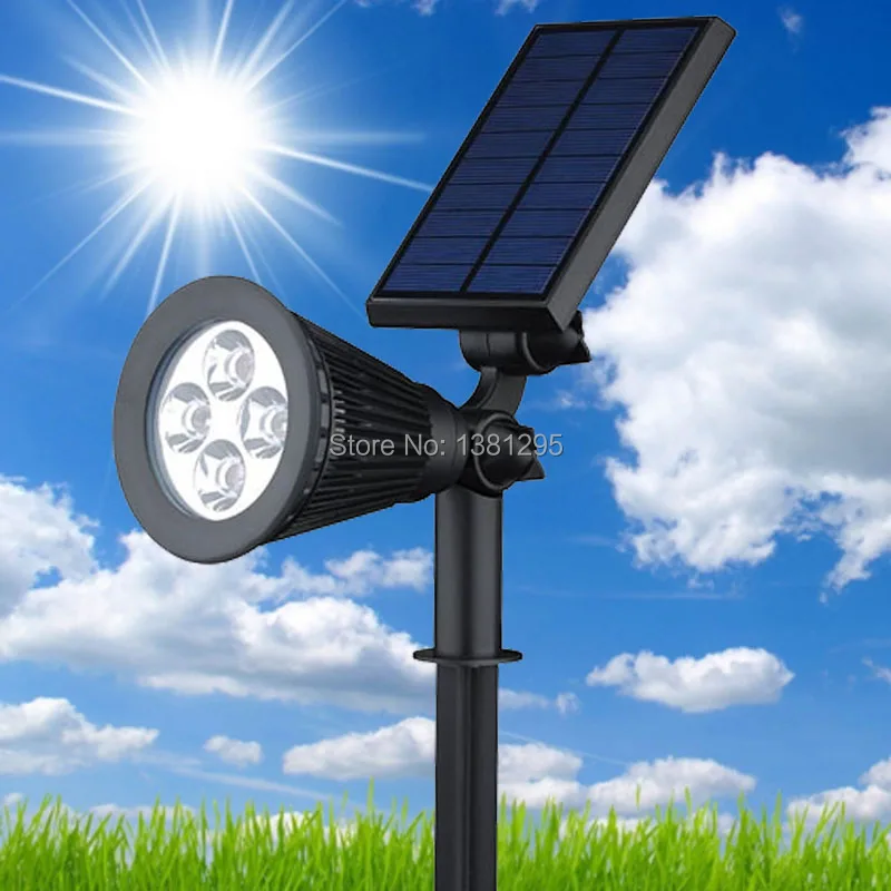 solar garden spot lights