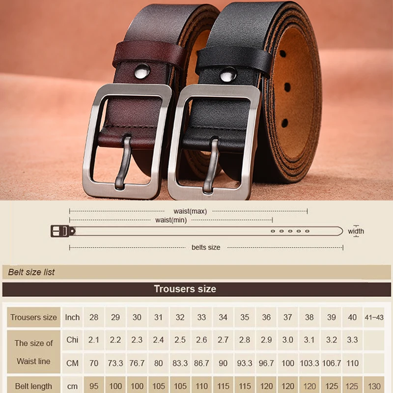 125 cm to inches belt