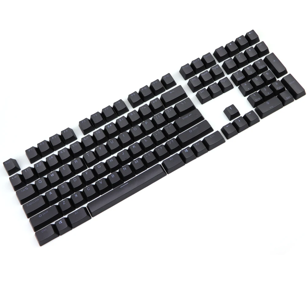 white and black keycap set