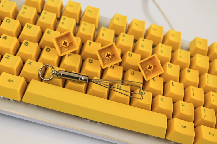 yellow keycap