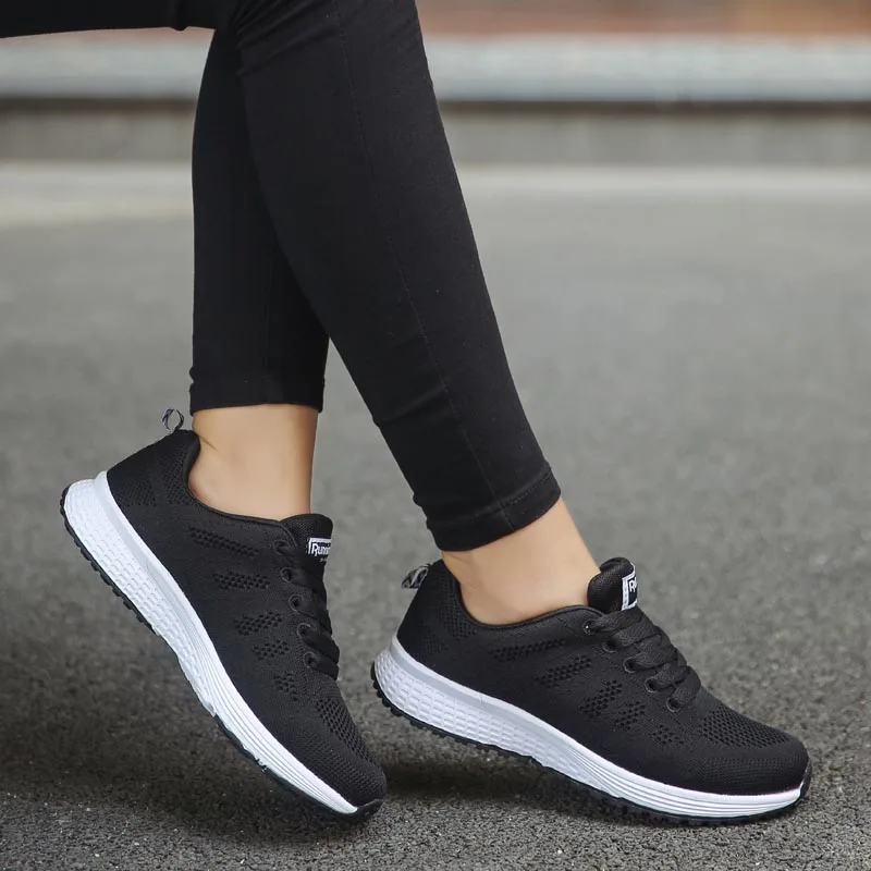 Shoes Woman Sneakers Casual Platform Trainers Women Shoe White