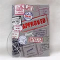 Travel visa approved Passport Cover 3D PU Leather Passport Holder Credit Card Holder Size:14*10CM