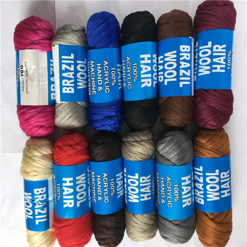 brazilian wool for hair