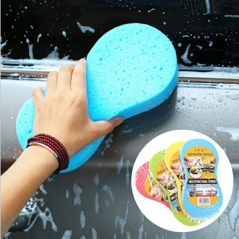 Large Car Wash Sponge Foam Honeycomb Cleaning Washing Brush