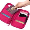 Women Travel Organizer Passport Holder Card Package Credit Card Holder Wallet Document Package Fashion Multi Pockets Card Pack preview-5