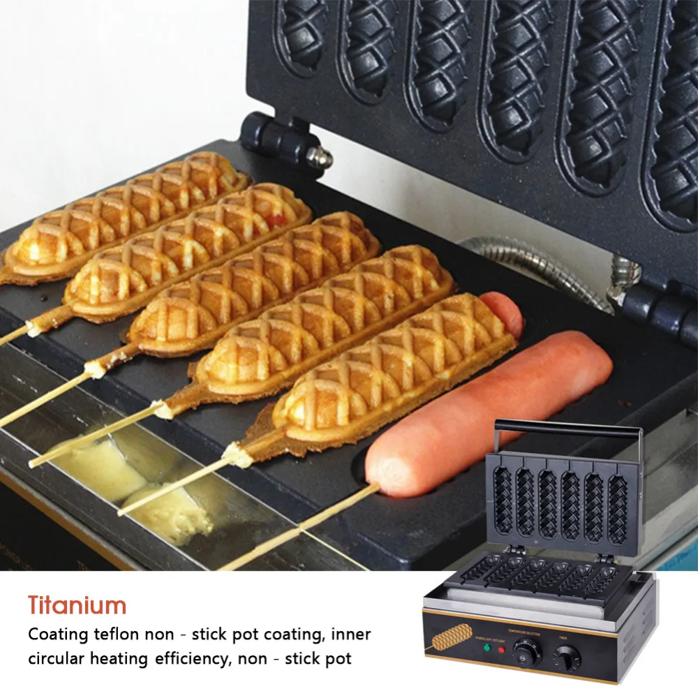 6 waffle maker