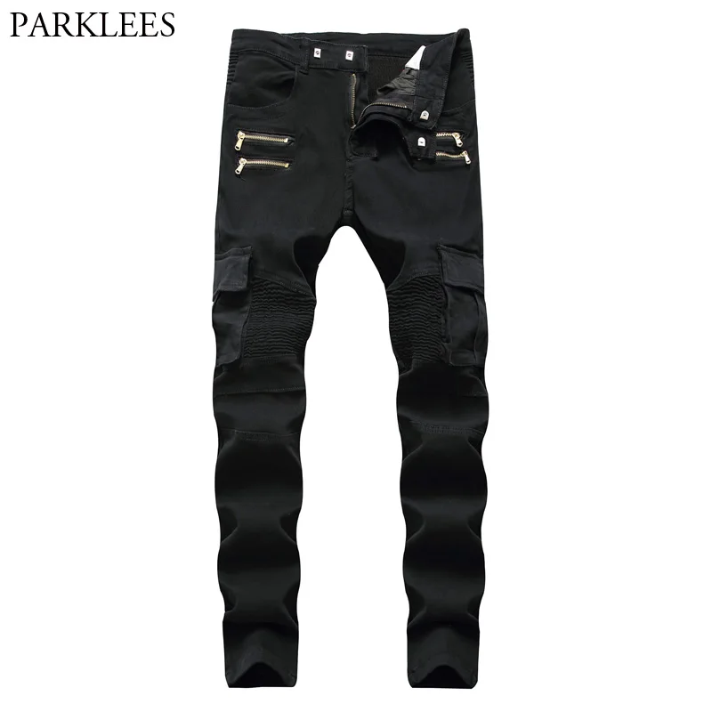 mens biker cargo pants