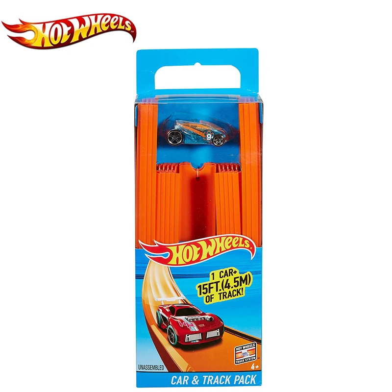 hot wheels bht77 hot wheels car and track pack