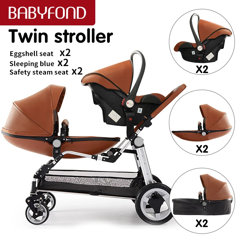 leather stroller and carseat