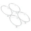 High qulity ABS chrome Car air Vent  trim outlet decoration frame for Ford Focus 2  2005-2013,auto accessories preview-4