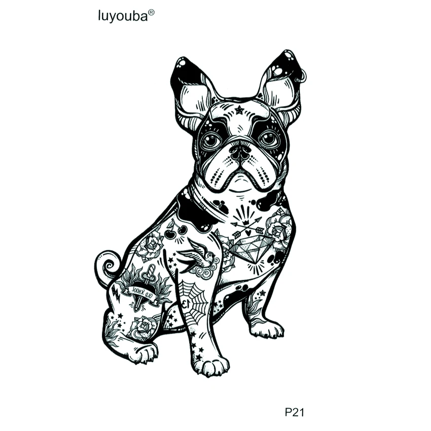 Waterproof Tattoo 3D Sticker Tatoo Men