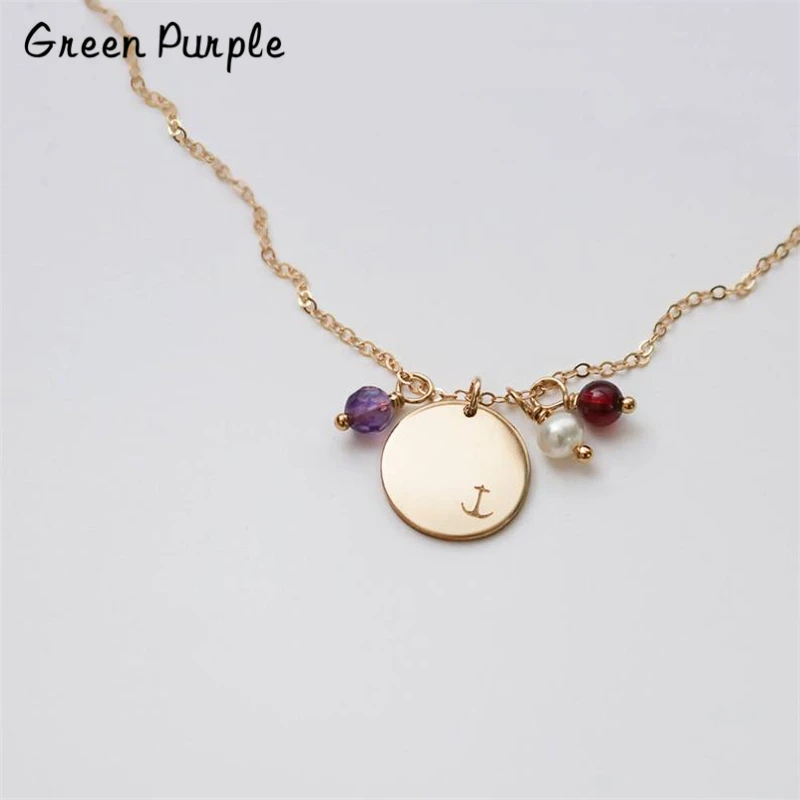 Coin Necklace Handmade Natural Pearl 