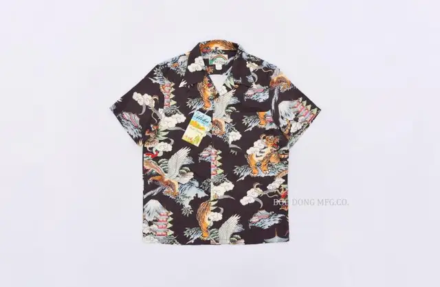 Hawaiian Shirt Bob Dong, Hundred Tiger Aloha, Hawaiian Shirt Men