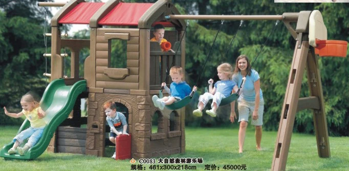 outdoor playset house