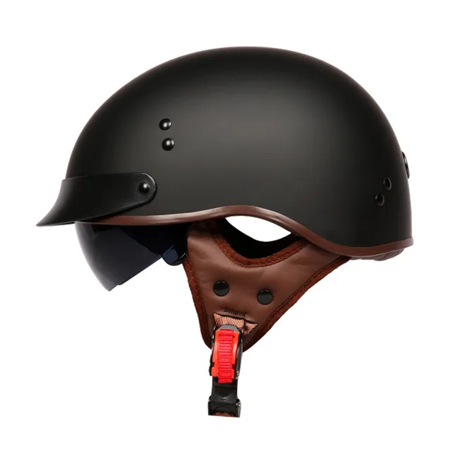 branded half face helmet