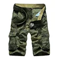 Camouflage Camo Cargo Shorts Men 2024 New Mens Casual Shorts Male Loose Work Shorts Man Military Short Pants Plus Size 29-44