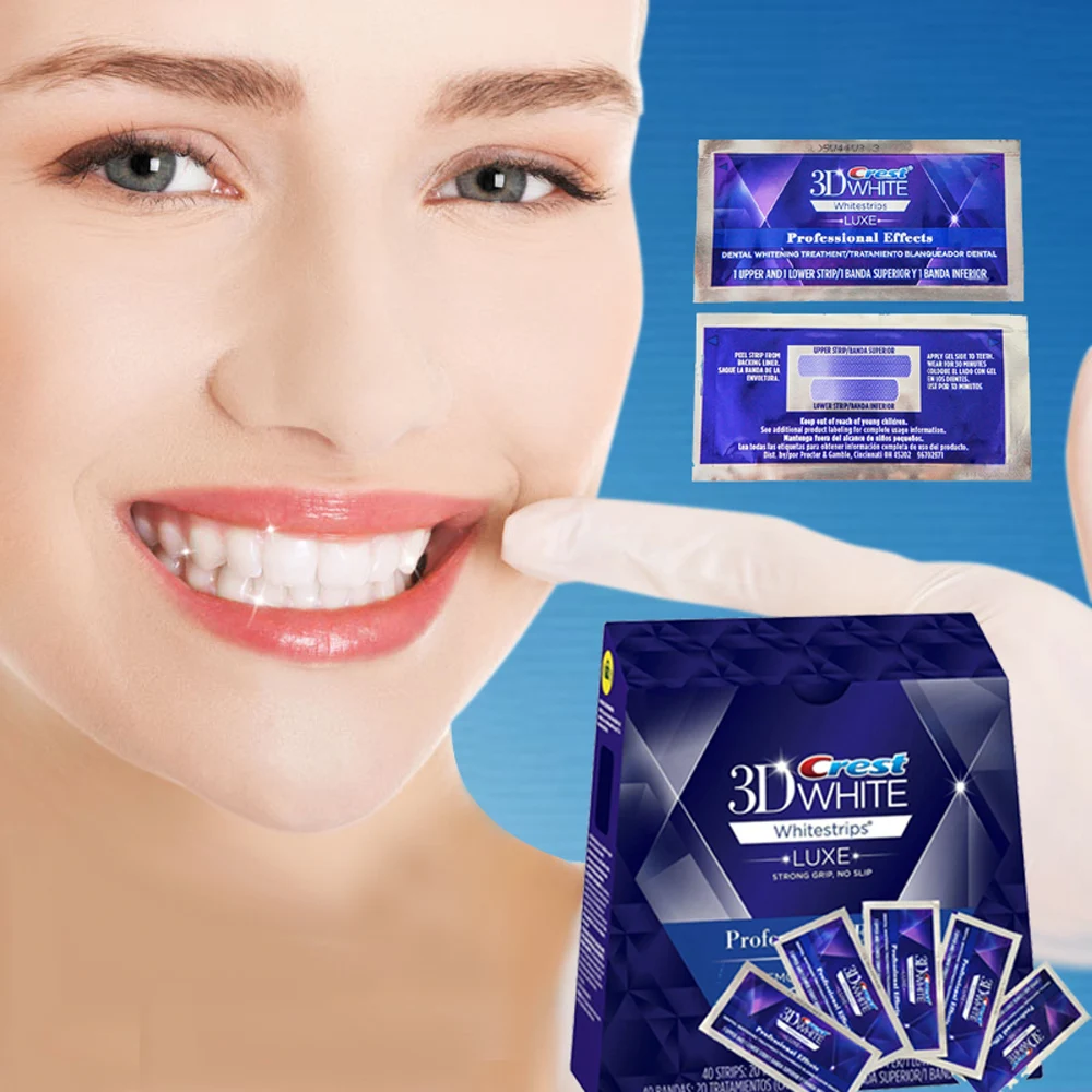 luxe crest whitening strips