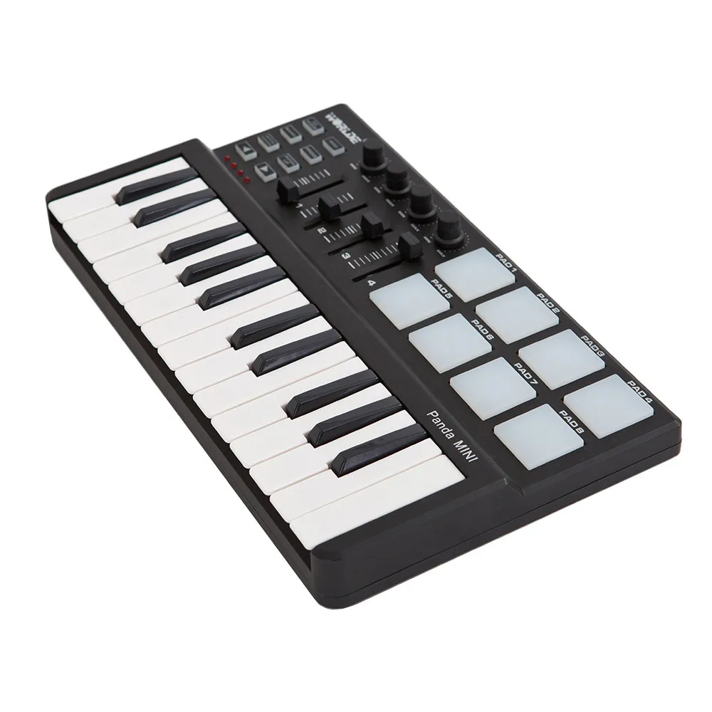 novation launchkey 25 dimensions