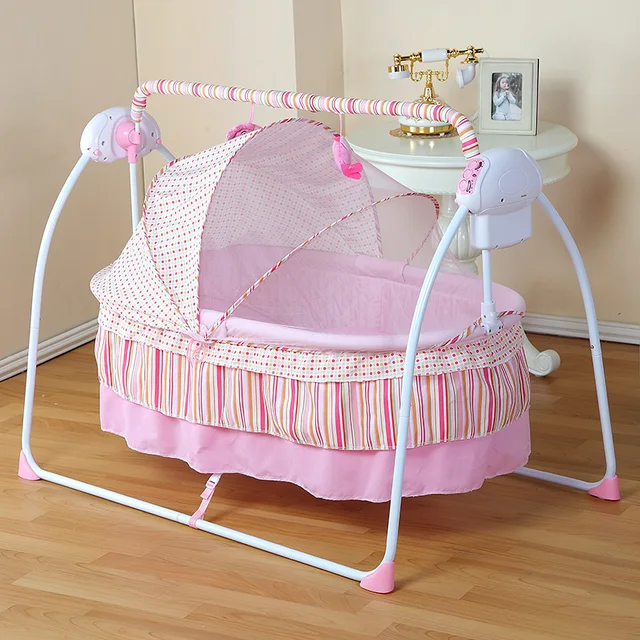 automatic swinging crib