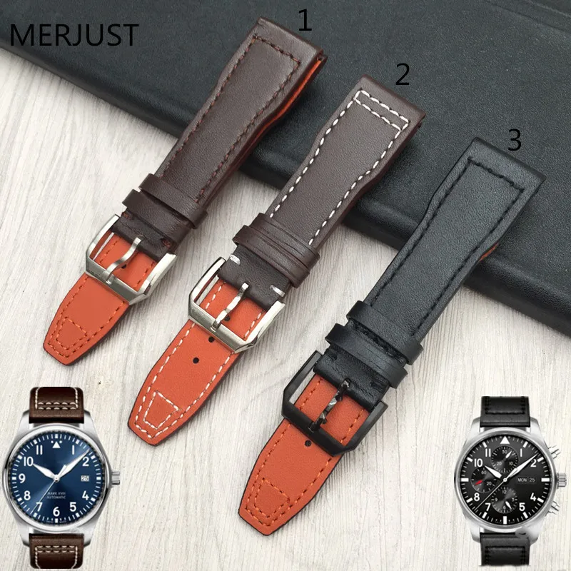 iwc straps pilot