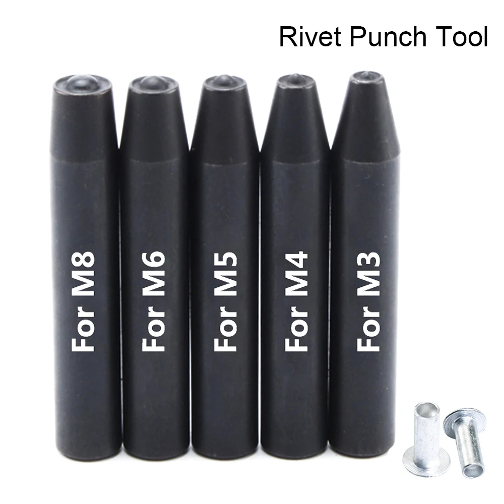 Купить Скобяные изделия M3 M4 M5 M6 M8 Nut Rivet punch tool Punch Pin