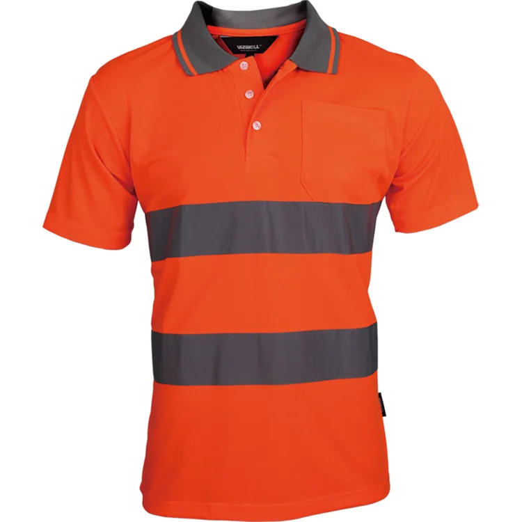 Men Orange Hi Vis Shirt 