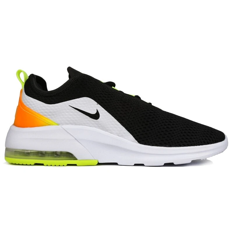 nike air max motion 2 black and white mens