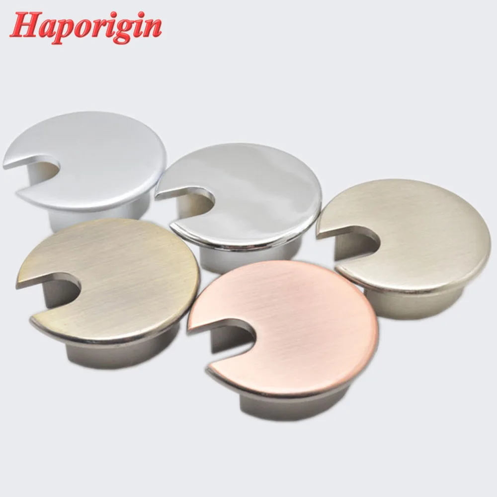 Купить Скобяные изделия New 35mm Computer desk line hole cover