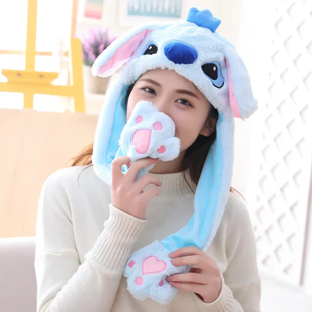 stitch hat with moving ears