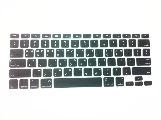 silicone korean keyboard cover